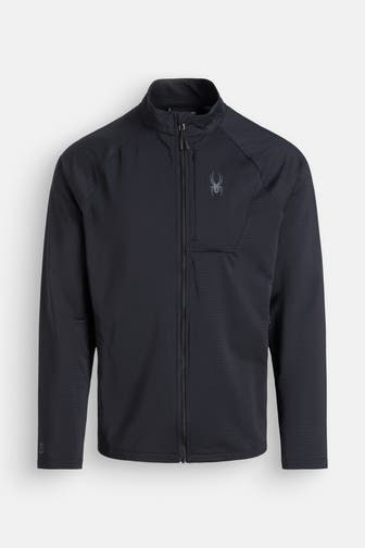 SPYDER Trainingsjacke 'Gridweb' schwarz