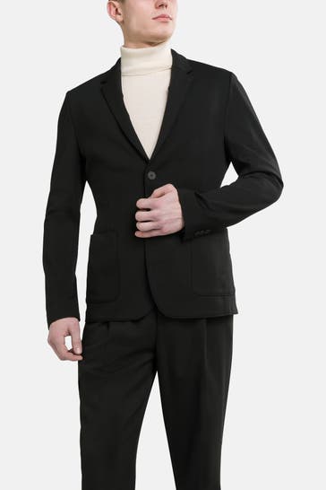HUGO Casual-Sakko schwarz 