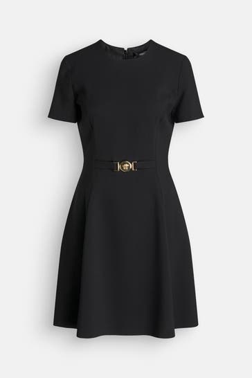 VERSACE Minikleid schwarz