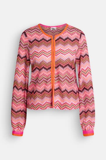 SPORTALM Strickjacke 'Tombus' gemustert