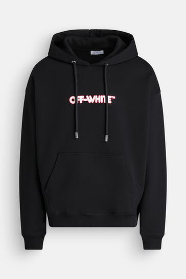 OFF-WHITE Hoodie schwarz