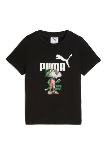 PUMA T-Shirt schwarz