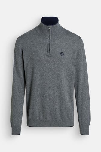 NORTH SAILS Wollmix-Stricktroyer grau