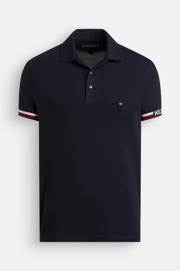 TOMMY HILFIGER Polo-Shirt nachtblau