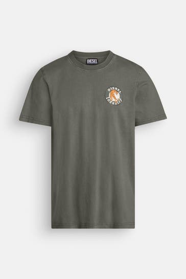 DIESEL T-Shirt grau