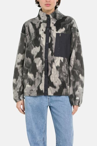 CHAMPION Fleecejacke gemustert