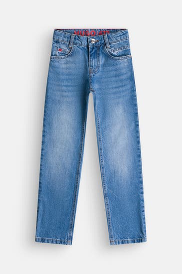 HUGO Jeans blau Regular Fit