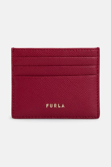 FURLA Kartenetui dunkelrot