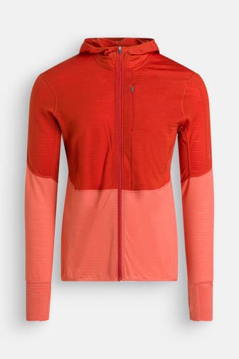 ICEBREAKER Fleecejacke orangerot