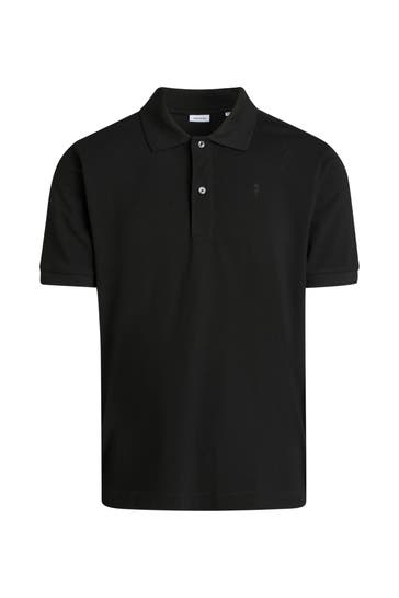 SEIDENSTICKER Polo-Shirt schwarz