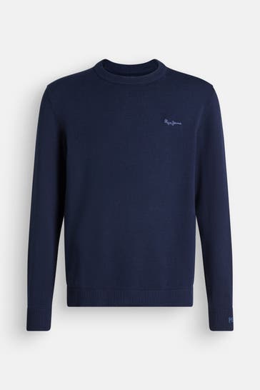 PEPE JEANS Strickpullover 'Tottenham' nachtblau