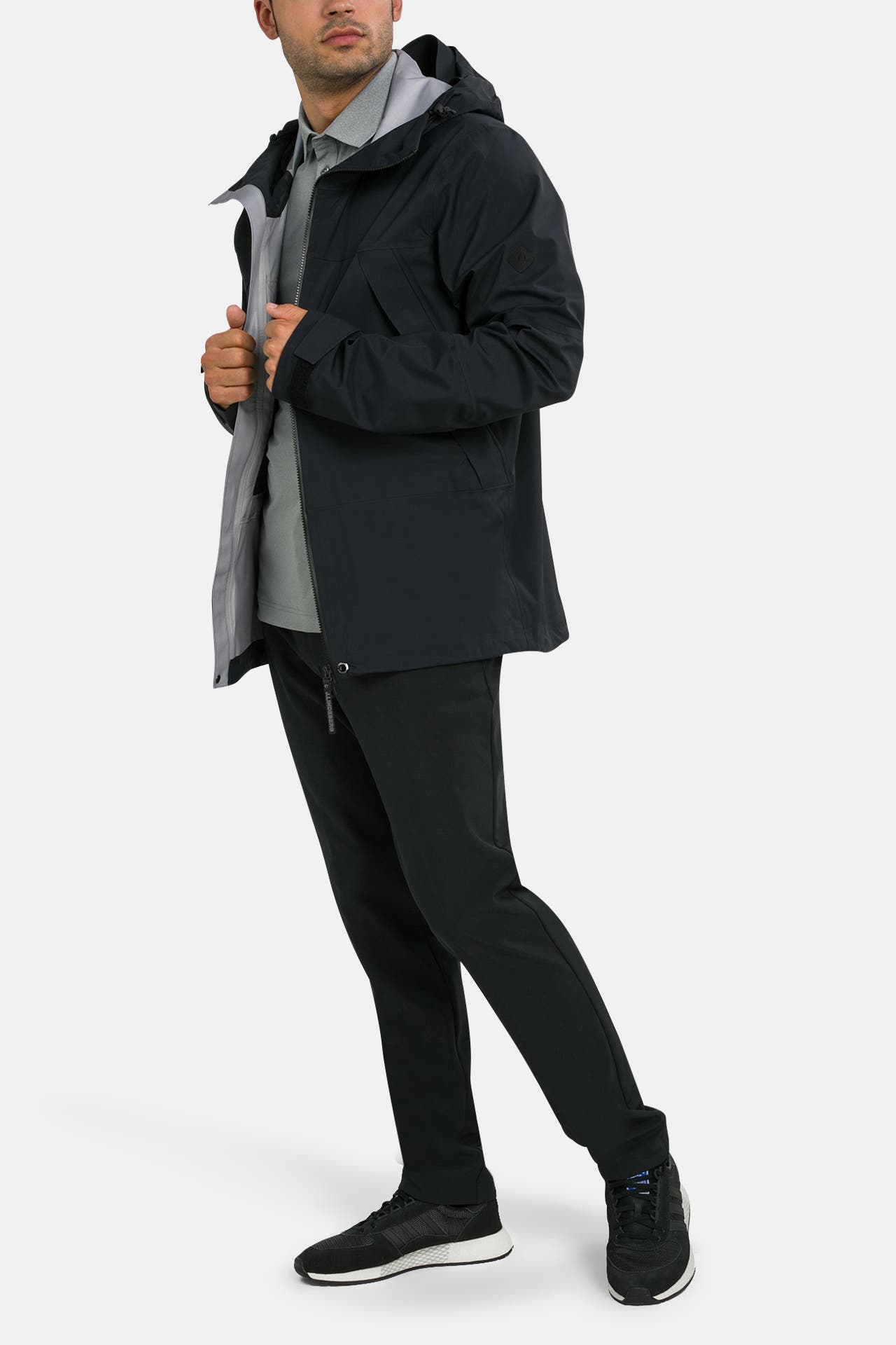 J.LINDEBERG SPORTSWEAR Funktionsjacke 'Meadows' schwarz, Bild 1