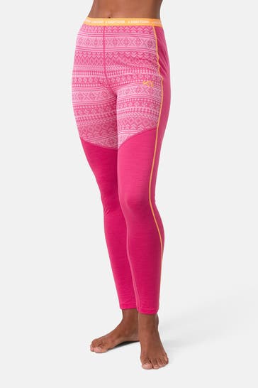 KARI TRAA Funktionstights gemustert