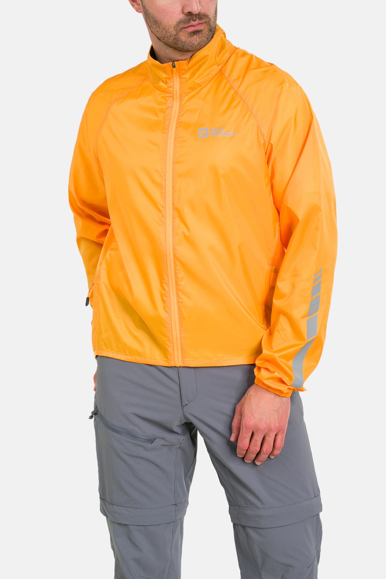 JACK WOLFSKIN Fahrradjacke orange, Bild 1