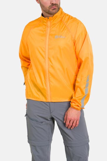 JACK WOLFSKIN Fahrradjacke orange