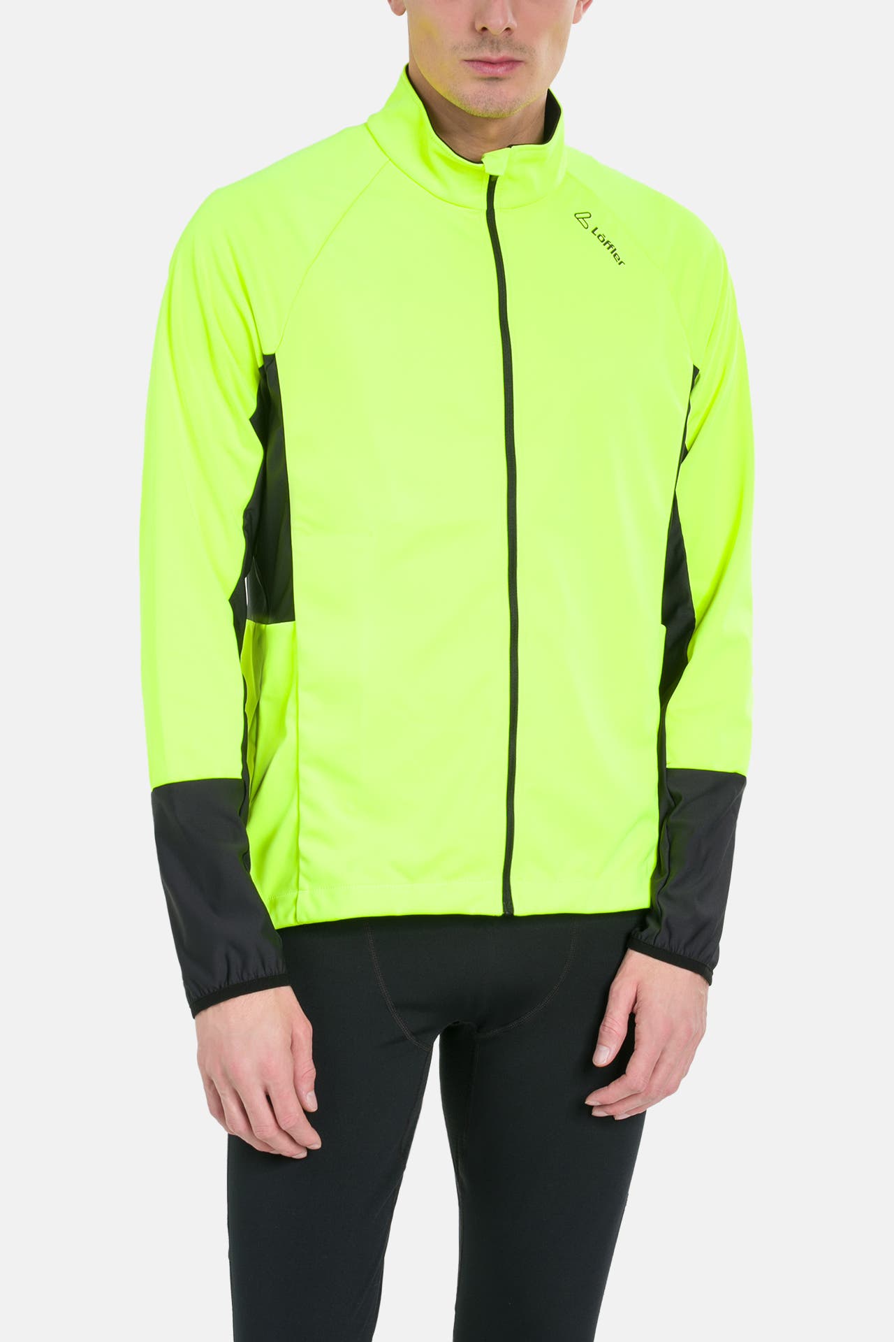 LÖFFLER Fahrradjacke 'Beta' neongelb, Bild 1