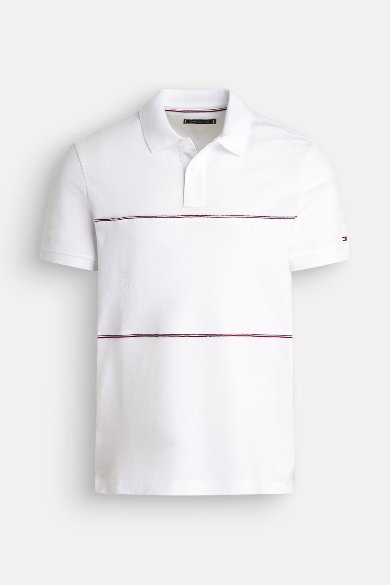 TOMMY HILFIGER Polo-Shirt weiß, Bild 1