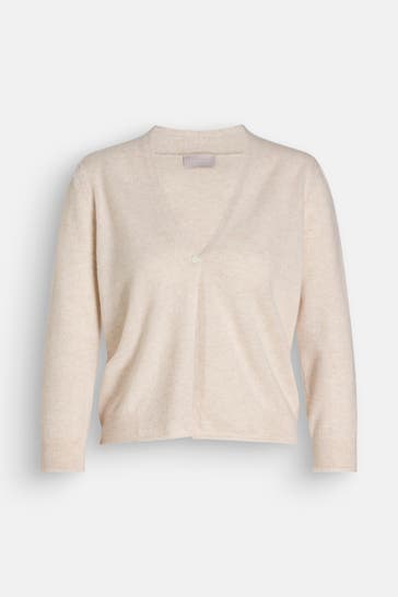 HEMISPHERE Kaschmir-Cardigan sand