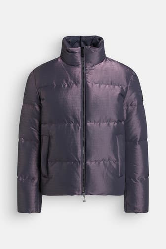 BELSTAFF Daunenjacke 'Grid Paxton Jacket' dunkellila