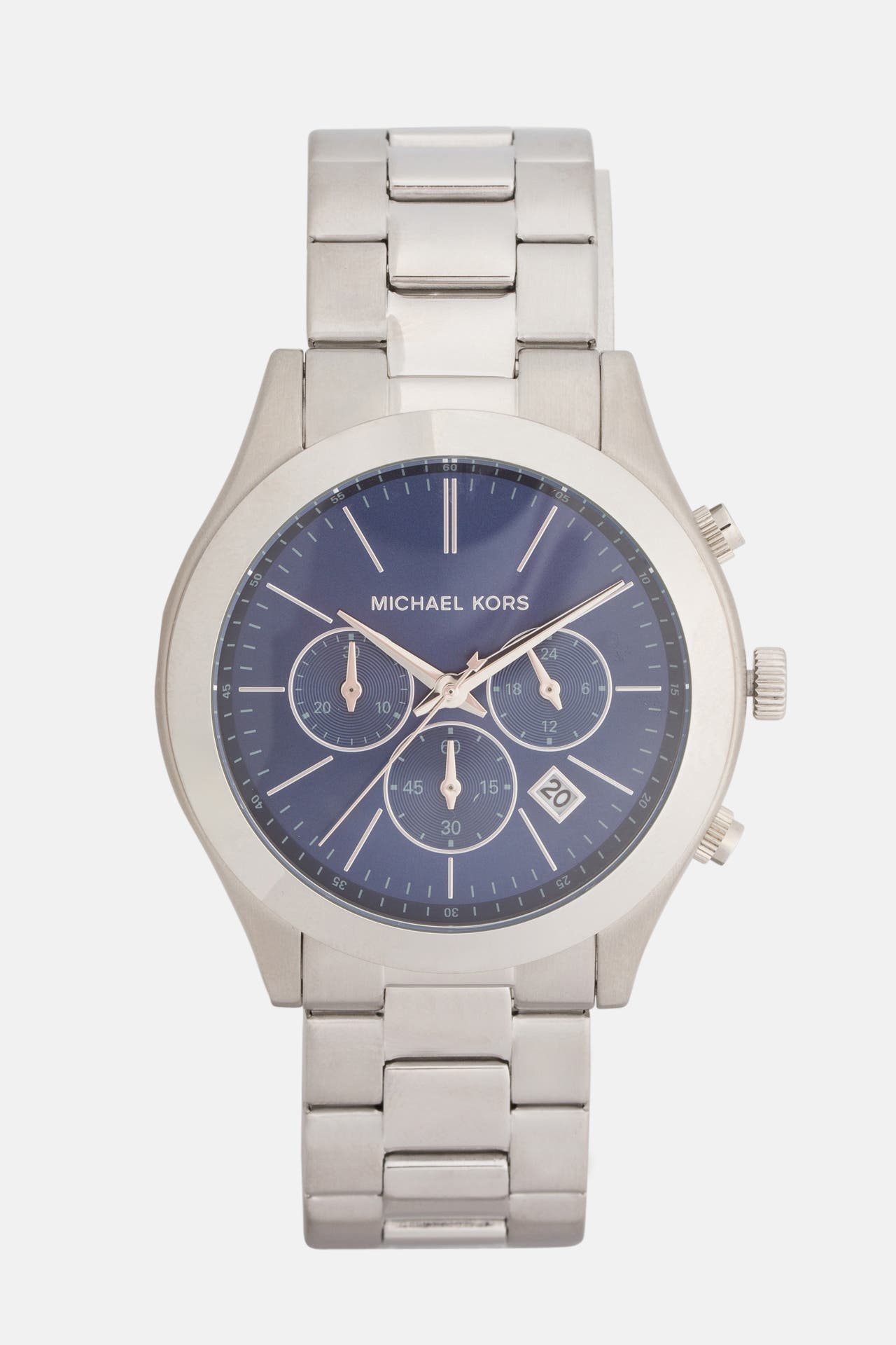 MICHAEL KORS Chronograph 'Slim Runway' silber, Bild 1