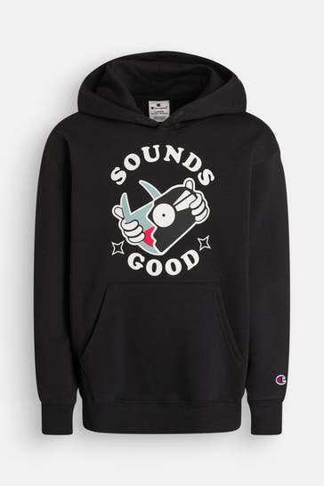 CHAMPION Hoodie schwarz