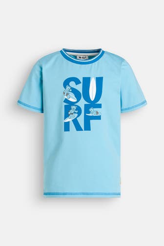 STEIFF T-Shirt 'Blue Topaz' blau