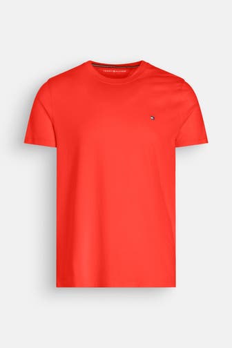 TOMMY HILFIGER T-Shirt dunkelorange