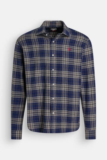 U.S. POLO ASSN. Flanellhemd 'Cick' Regular Fit