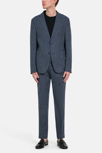 JOOP! Wollmix-Anzug 'Hoverest' graublau