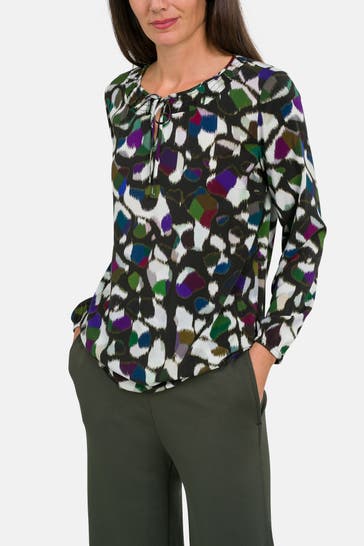 CARTOON Blusenshirt gemustert