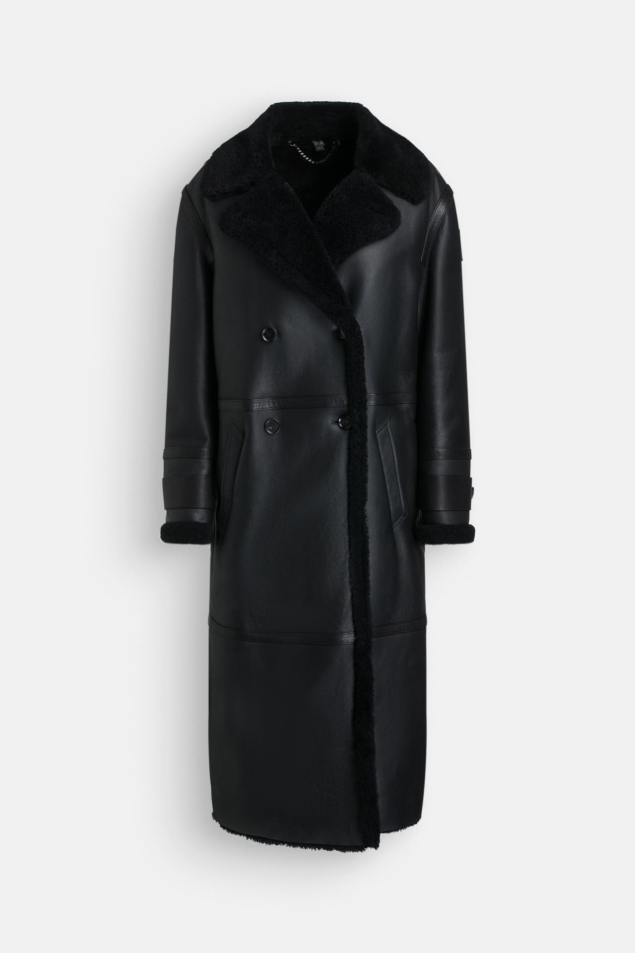 BELSTAFF Ledermantel 'Spruce' schwarz, Bild 1