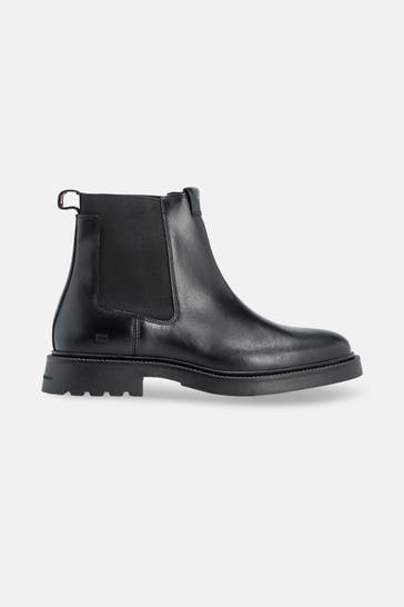 TOMMY HILFIGER Chelsea-Boots schwarz