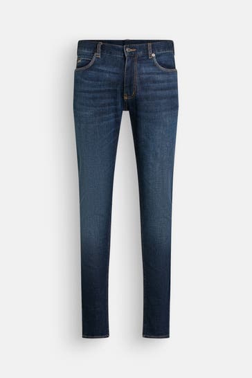 EMPORIO ARMANI Jeans slim dunkelblau