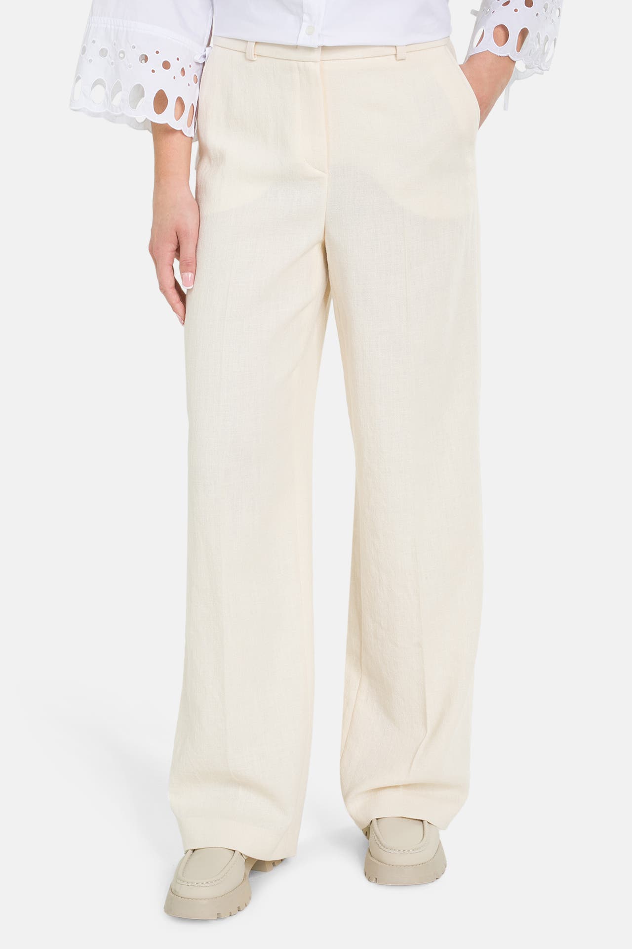 RIANI Stoffhose ecru, Bild 1