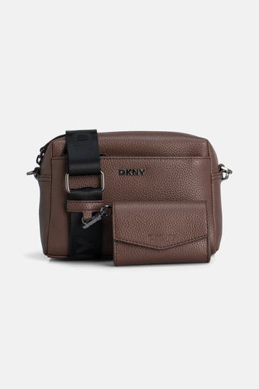 DKNY Umhängetasche 'Tate' braun