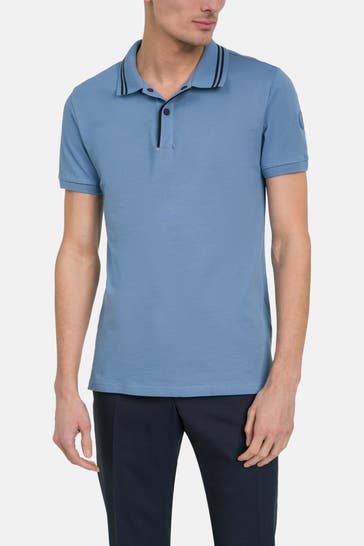 COLMAR Polo-Shirt taubenblau