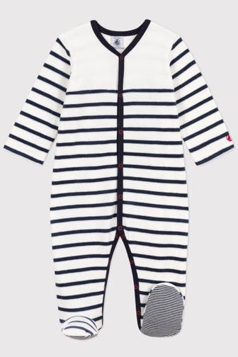 PETIT BATEAU Strampler gestreift