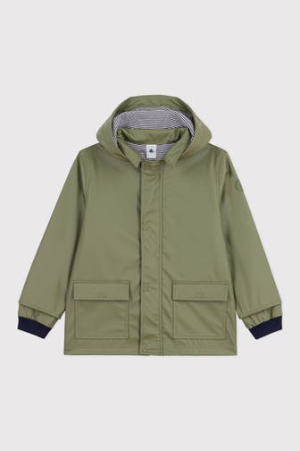 PETIT BATEAU Jacke 'Cire' oliv