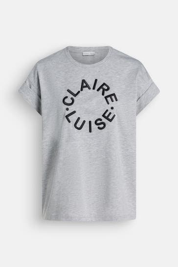 CLAIRE LUISE T-Shirt grau