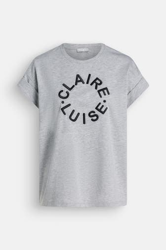 CLAIRE LUISE T-Shirt grau