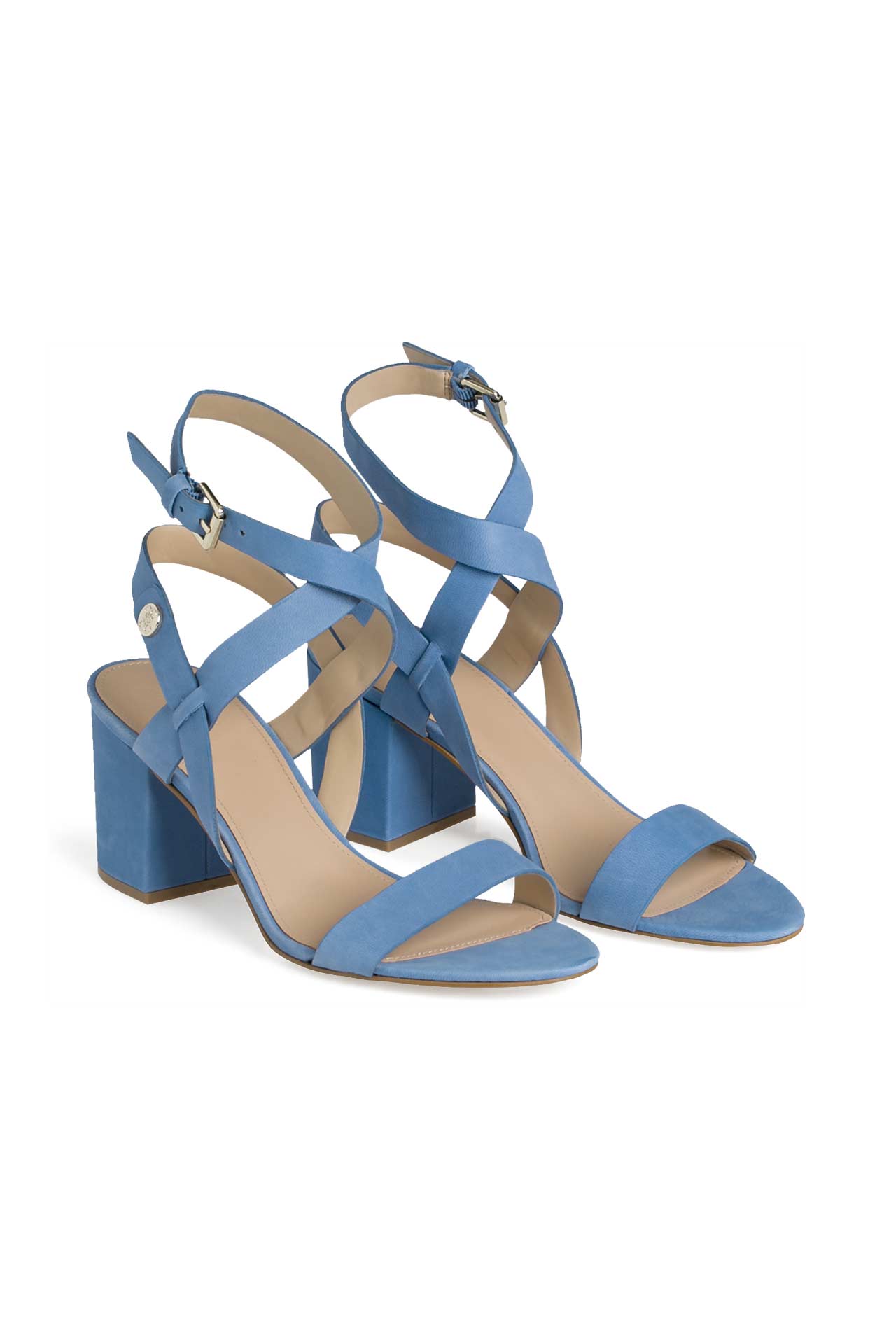 Sandaletten 'Najya' hellblau - GUESS Â» gÃ¼nstig online kaufen | OUTLETCITY.COM