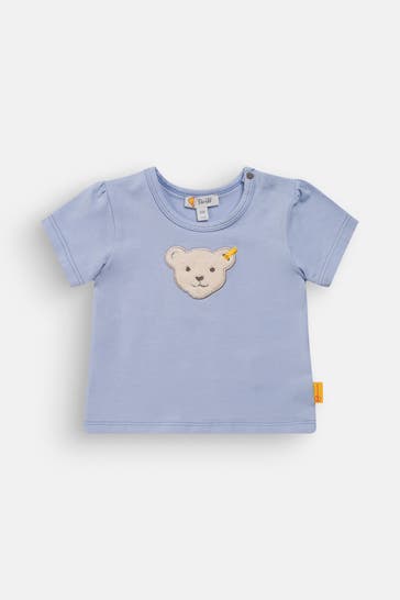STEIFF T-Shirt hellblau