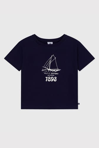 PETIT BATEAU T-Shirt dunkelblau
