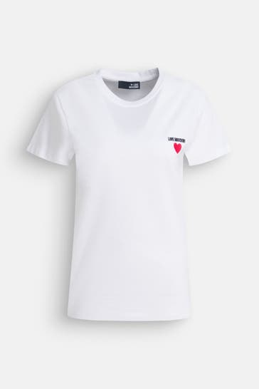 LOVE MOSCHINO T-Shirt weiß