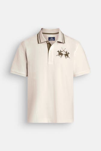 LA MARTINA Polo-Shirt beige