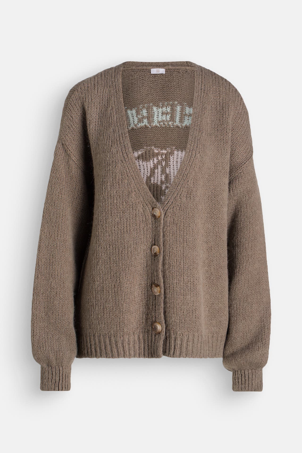 RIANI Strickjacke taupe, Bild 1