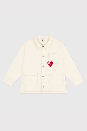 PETIT BATEAU Jeansjacke sand
