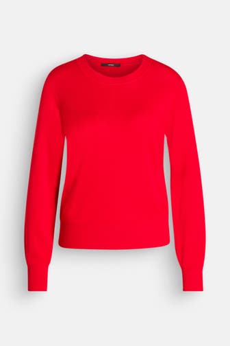 WINDSOR. Strickpullover rot