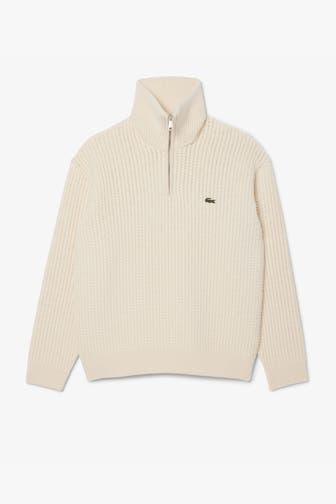 LACOSTE Wollmix-Troyer ecru
