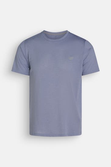 NEW BALANCE T-Shirt graublau